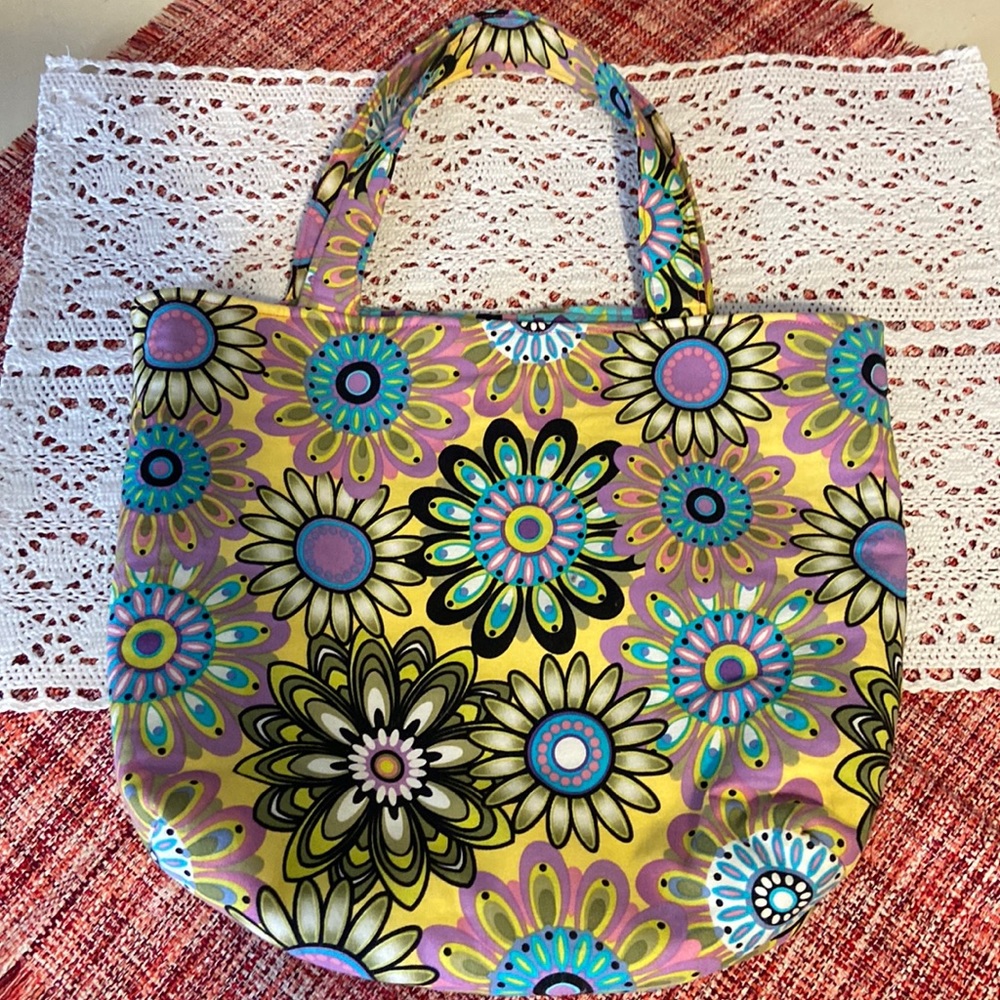 Beautiful handmade fabric tote